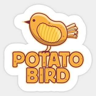 Potato Bird Sticker